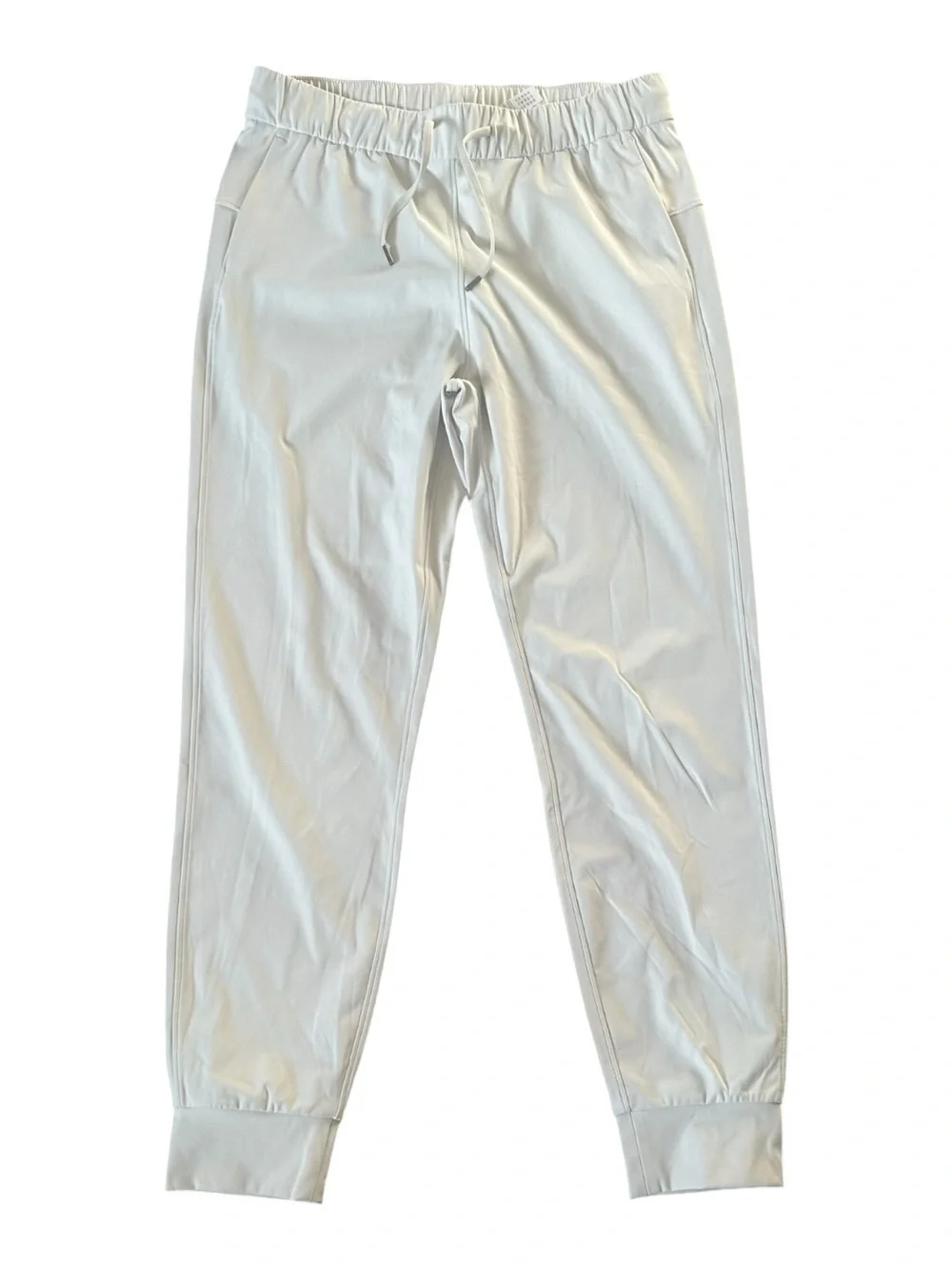 CRZ YOGA GOLF GORPCORE  ATHLEISUREWEAR ACTIVEWEAR CREAM BONE JOGGER PANTS M